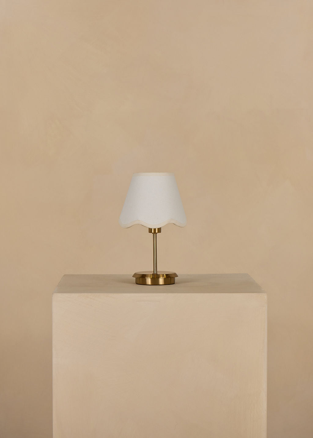 Korora Rechargeable Table Lamp in Brass (Shade Not Included)