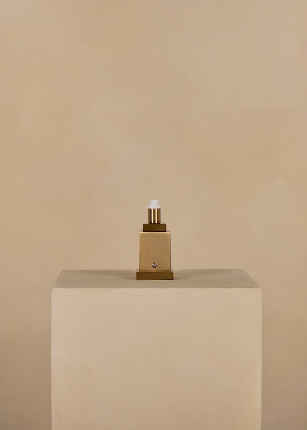 Dhalga Rechargeable Table Lamp in Brass (Shade Not Included)
