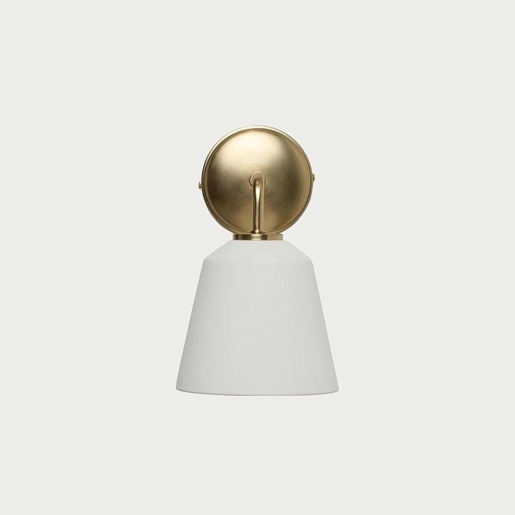 Gugara Wall Light IP44 in Brass and Clay