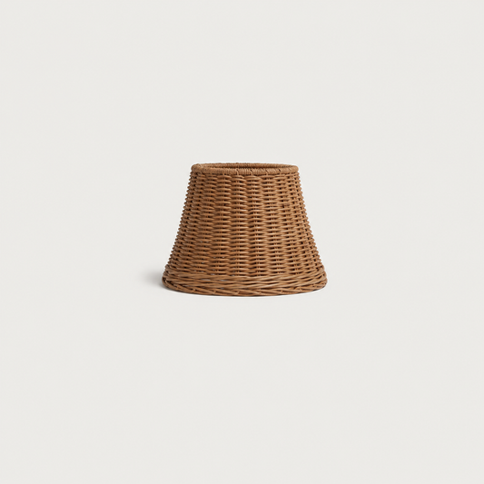 20cm empire lampshade in rattan