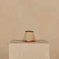 16cm scalloped empire lampshade in jute