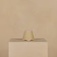 16cm scalloped empire lampshade in jute