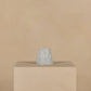 16cm straight empire gathered lampshade in ikat linen