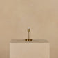 Korora Rechargeable Table Lamp in Brass (Shade Not Included)