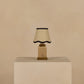 Dhalga Rechargeable Table Lamp in Brass (Shade Not Included)
