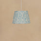35cm straight empire gathered lampshade in ikat linen