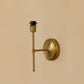 Garawan Wall Fitting In Brass (shade sold separately)