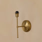 Garawan Wall Fitting In Brass (shade sold separately)