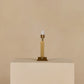 Gundhu Rechargeable Table Lamp in Brass (shade not included)