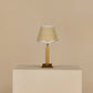 Gundhu Rechargeable Table Lamp in Brass (shade not included)