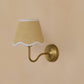 Brolga Wall Light In Brass (shade sold separately)