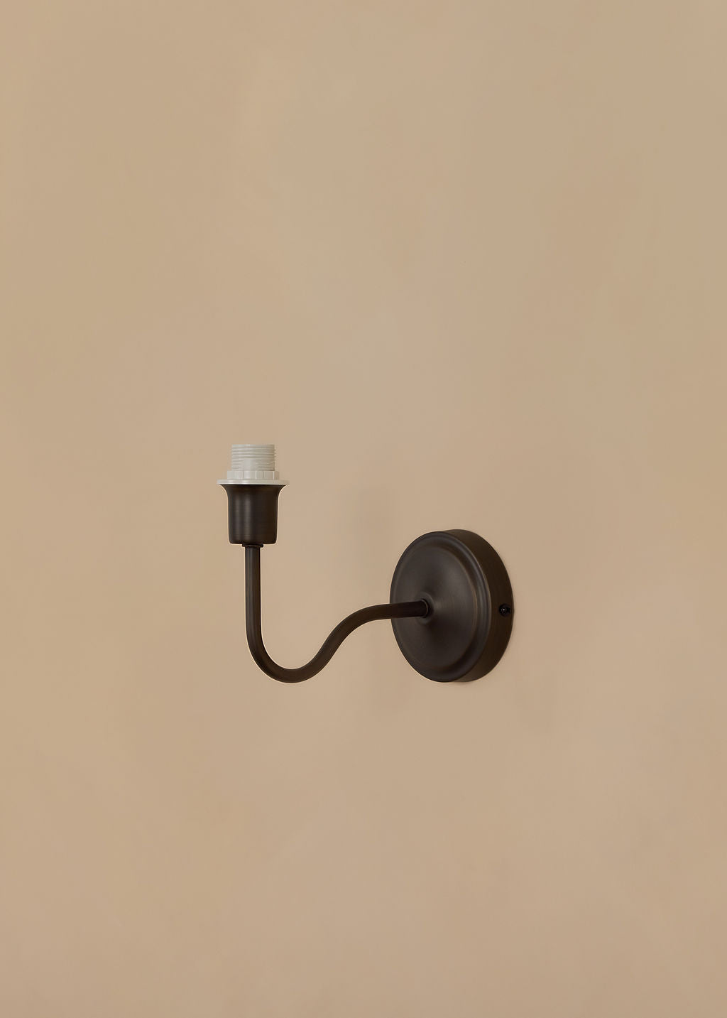 Brolga Wall Light In Bronze (shade sold separately)