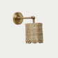 12cm scalloped drum pendant in seagrass