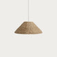 35cm cone pendant in seagrass