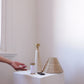 Murul Rechargeable Table Lamp in Red Marble