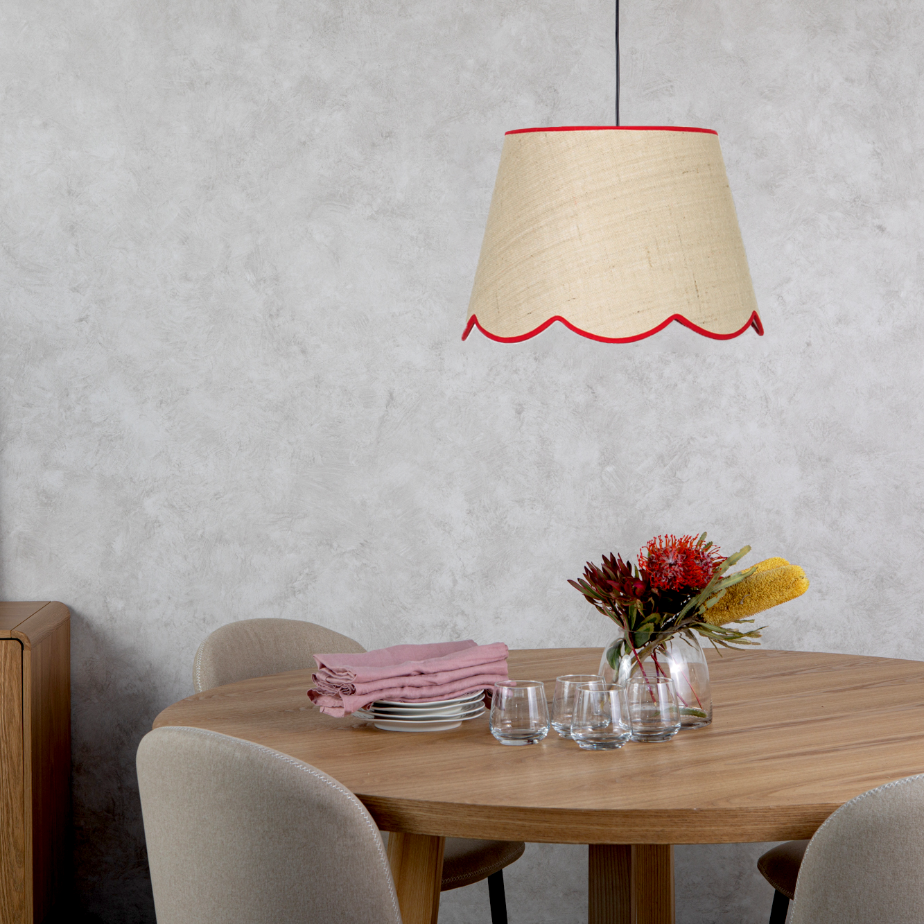 9 inch cheap wide lamp shade